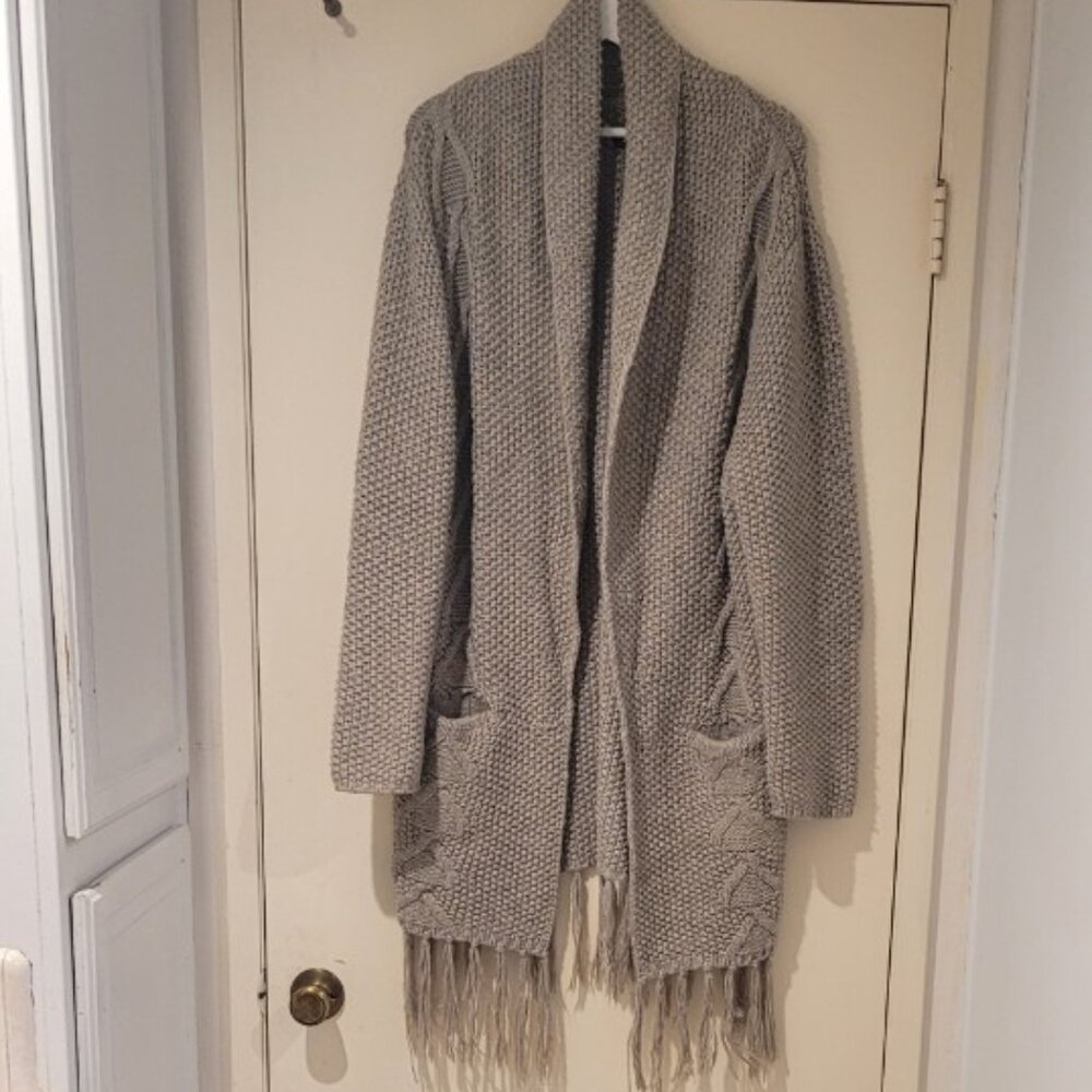 SAM EDELMAN Beige Long Bulky Sweater Size: XS